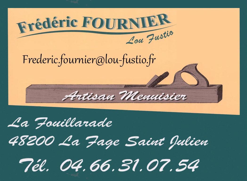 Fournier Frdric , La Fouillarade , 48200 La Fage Saint Julien , 04 66 31 07 54 , frederic.fournier@lou-fustio.fr